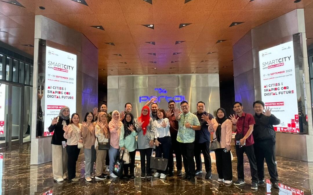 LAWATAN RASMI CHIEF DIGITAL OFFICER/AGINIT KE PROGRAM MDEX SUMMIT 2025 & SMARTCITY EXPO KL 2025, KLCC KUALA LUMPUR DAN MY5G PORTAL, BANGUNAN TRX KUALA LUMPUR